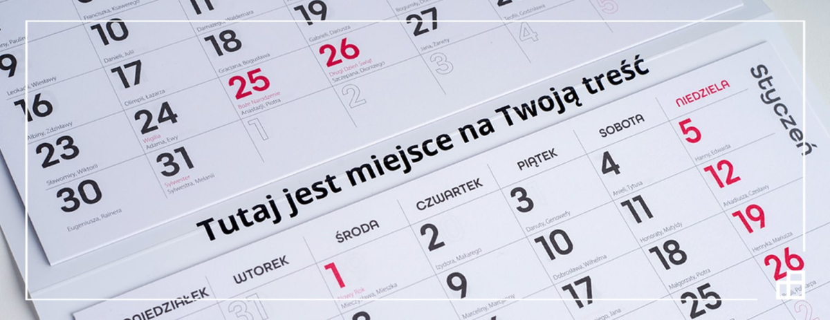 Kalendarze Trójdzielne 2025