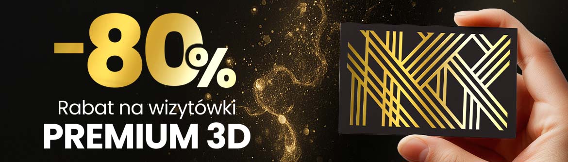 Wizytówki Premium 3D