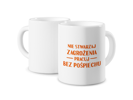 Szablon Nie stwarzaj zagrożenia