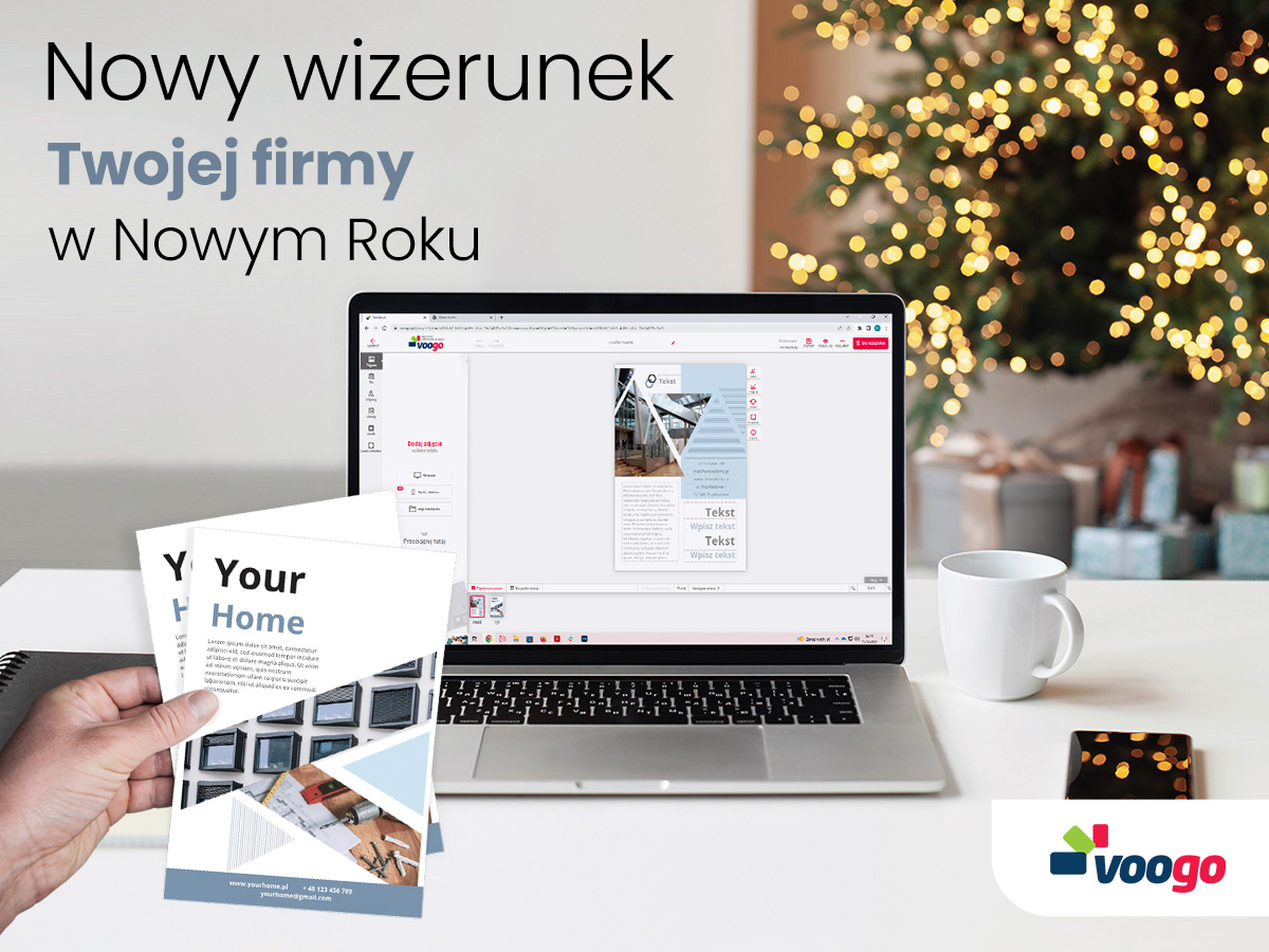 Nowy wizerunek Twojej firmy - drukowane materiały reklamowe VOOGO