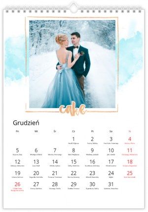 Kalendarze ślubne