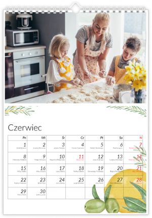 Kalendarz kuchenny 