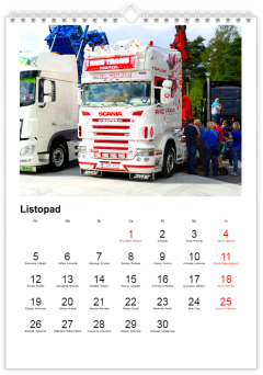 Kalendarze dla kierowców ciężarówek 