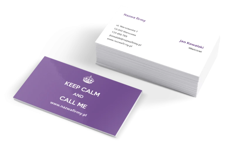 Keep Calm and Call Me