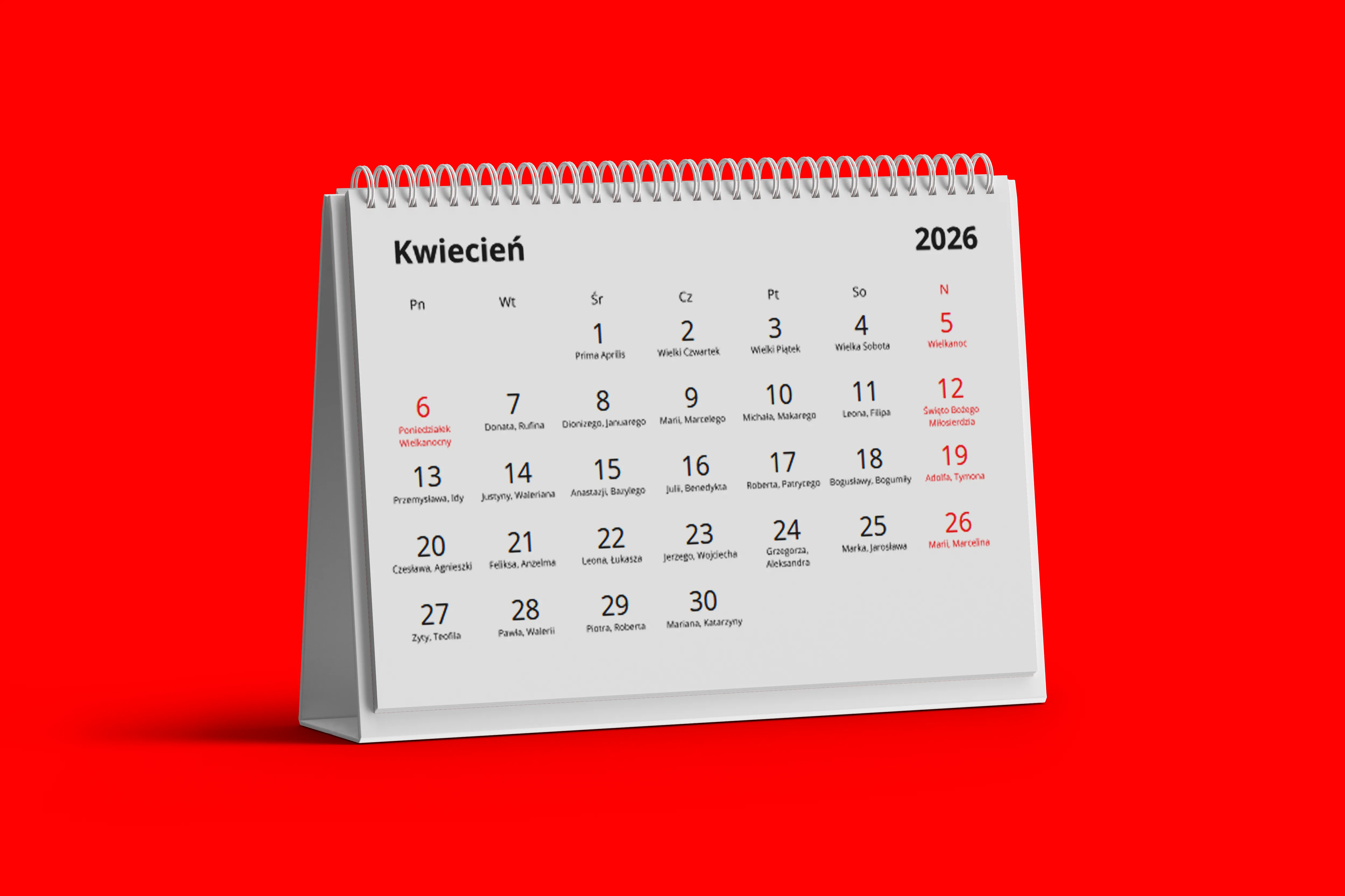 Jak przygotować kalendarz 2026 do wydruku?