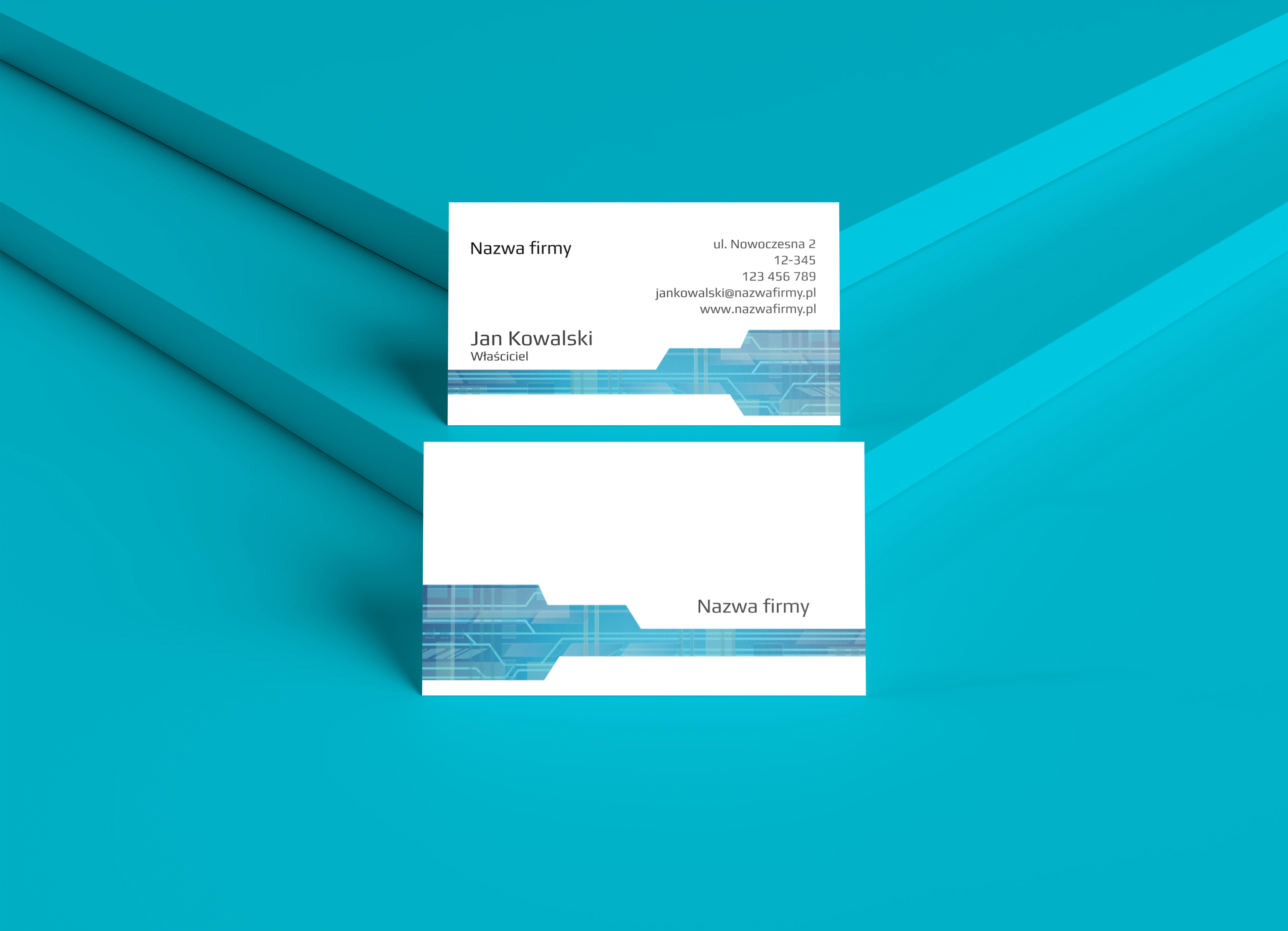 Eleganckie wizytówki z laminatem!