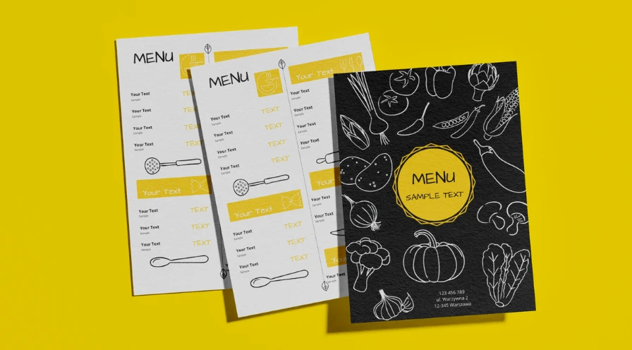 Pizzeria – ulotki i wizytówki dla Twoich klientów!