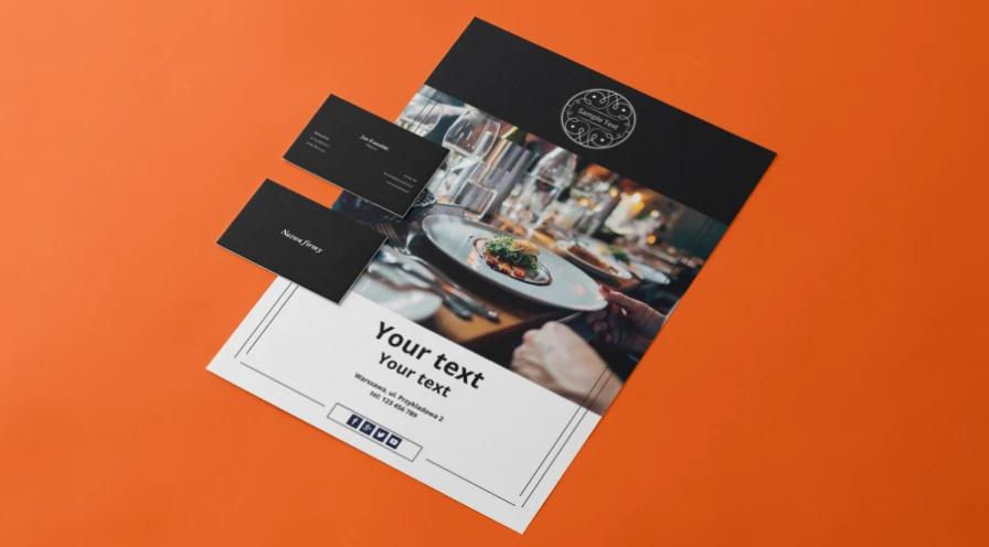 Bar – ulotki i wizytówki dla Twoich klientów