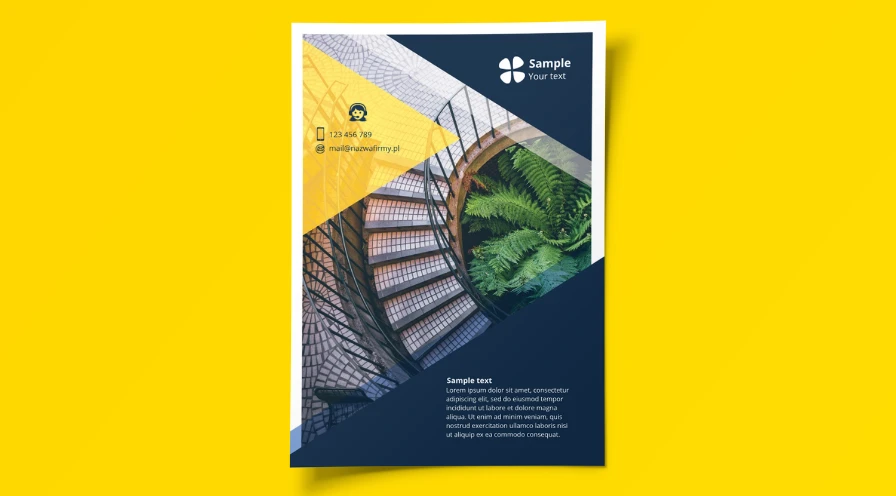 Plakaty reklamowe czy warto korzystać z gotowych wzorów?