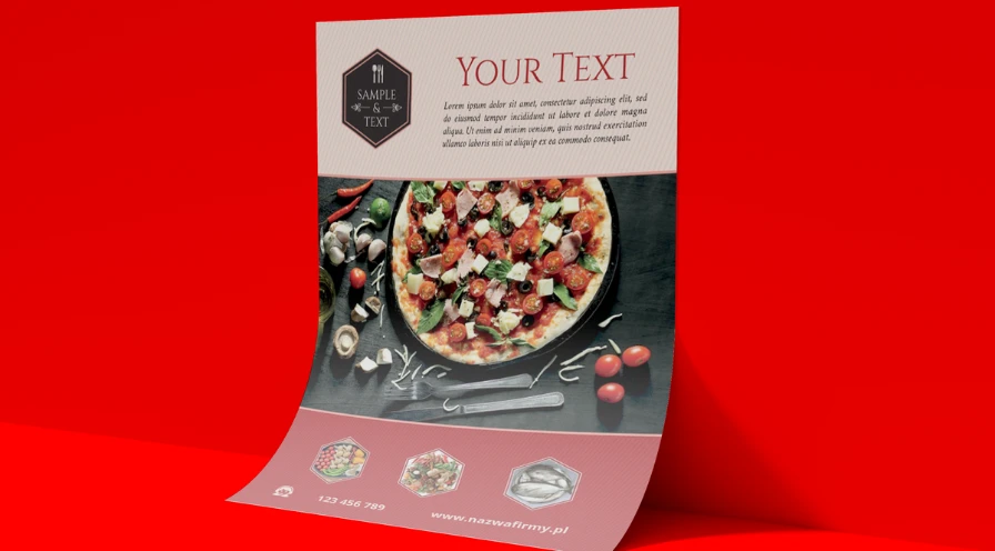 Jak zrobić plakat do restauracji?