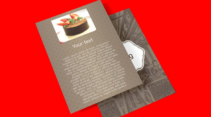 Catering – ulotki, wizytówki, albo kubek i plakat dla Twoich Klientów