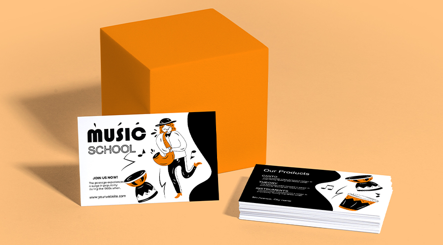 Wizytówki dla muzyków – jak zaprojektować wizytówkę, która zdobywa zlecenia?