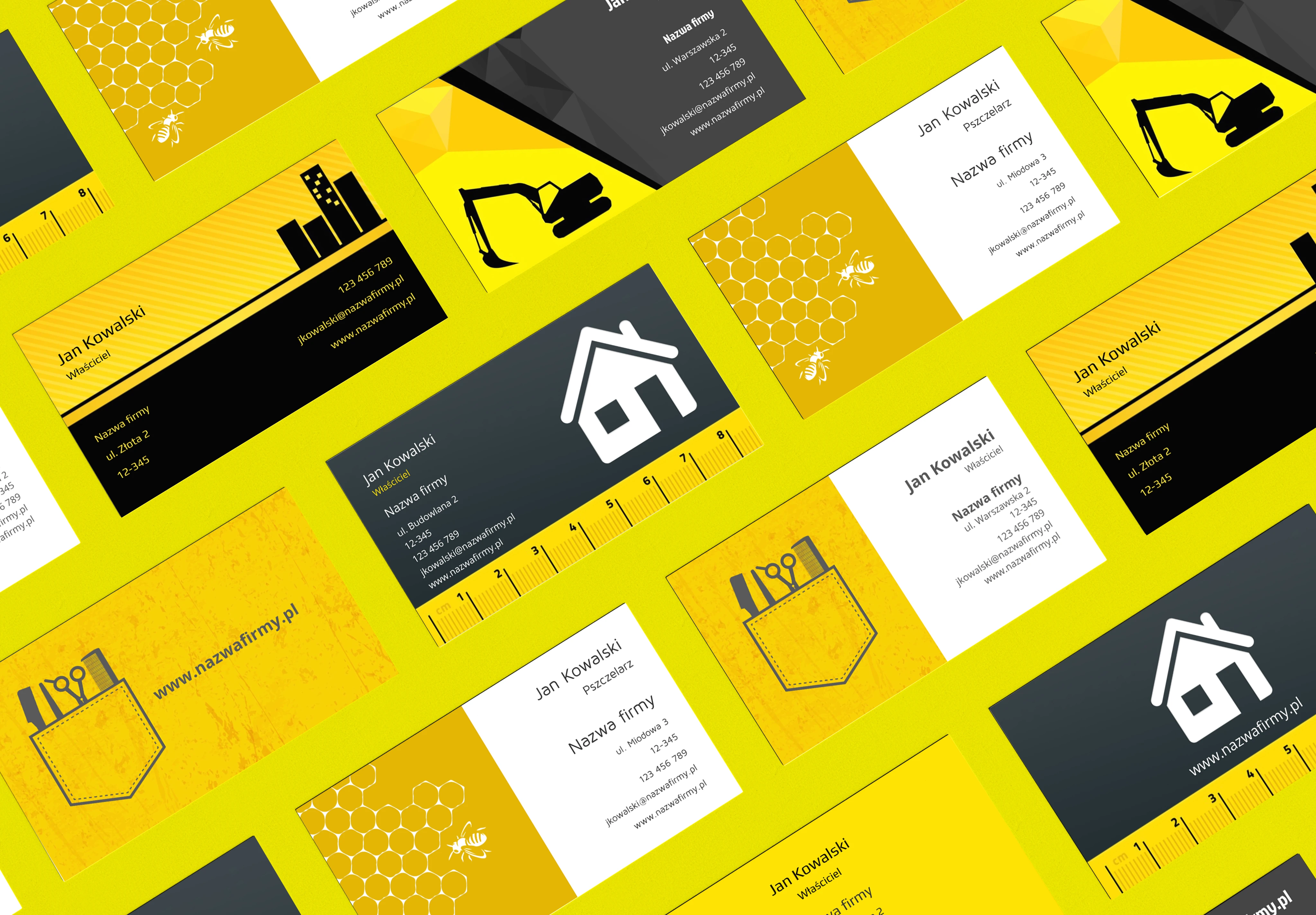 Mamy już ponad 1000 szablonów wizytówek! Zobacz najnowsze wzory