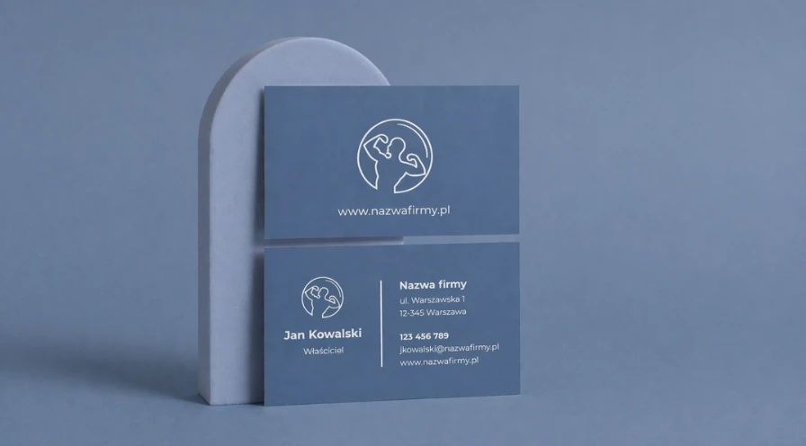 Kreatywne wizytówki dla fitnessu – jak wyróżnić się jako trener personalny?
