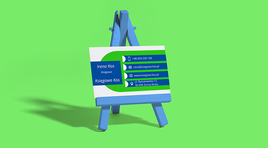 Wizytówki dla księgowych – eleganckie wzory dla biur rachunkowych