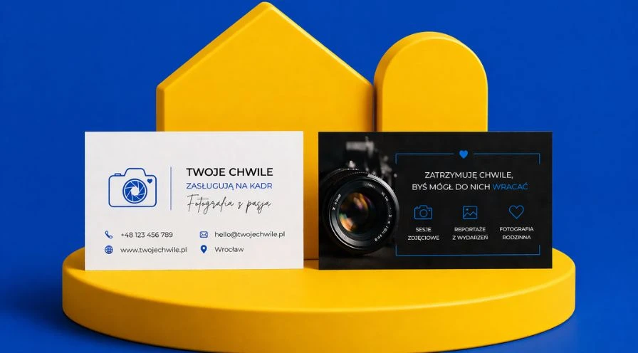 Wizytówki dla fotografa – jak zdobywać więcej zleceń dzięki prostemu narzędziu?