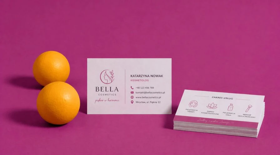 Wizytówki dla branży kosmetycznej – pomysły, które przyciągają klientki