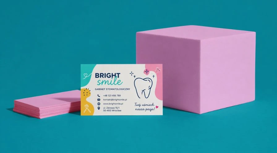 Wizytówki dla dentysty – eleganckie i praktyczne propozycje dla gabinetów stomatologicznych