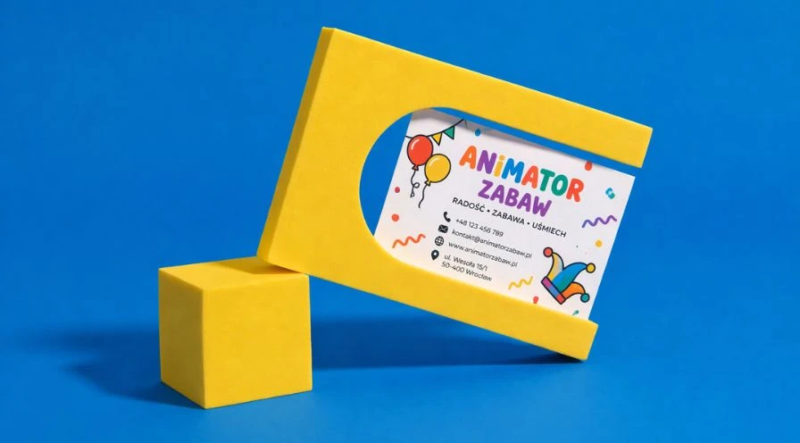 Po co wizytówka animatorowi zabaw? Sposób na więcej zleceń